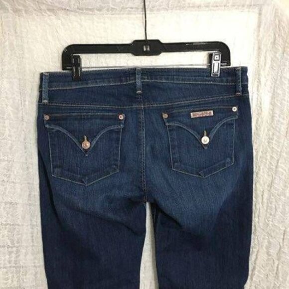 Hudson Cuffed Straight Jeans Size 31 - Picture 9 of 12